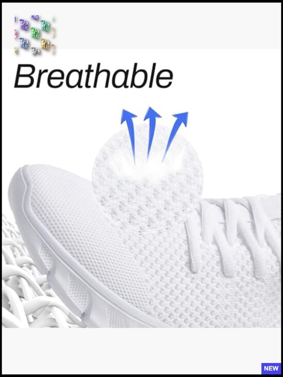 Men\'s Athletic Sneakers Lightweight Breathable Mesh Slip On Running Shoes main image 7